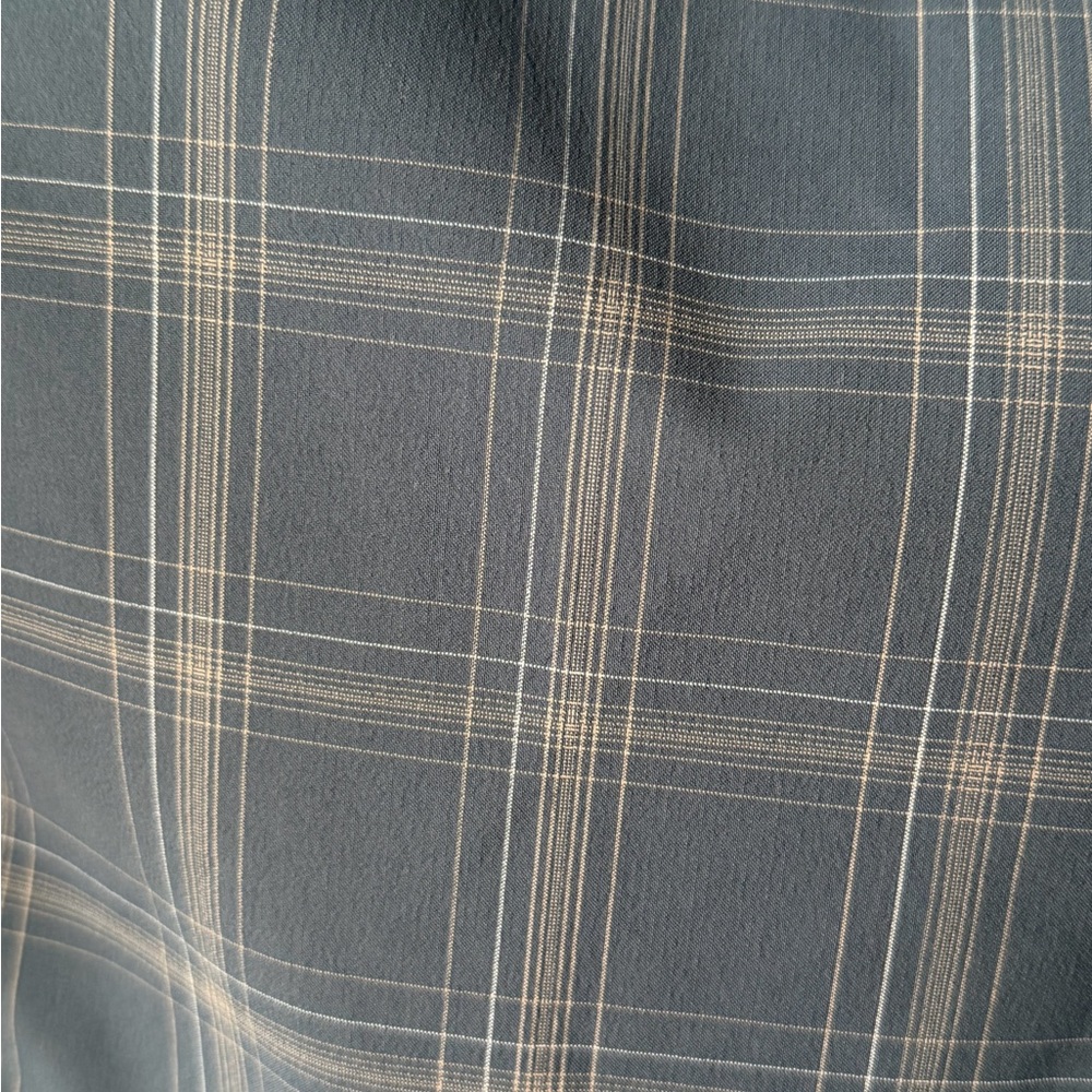 Nike Dri-FIT Men's Gray Blue Plaid Golf Pants Size: 33/30. - Picture 8 of 9